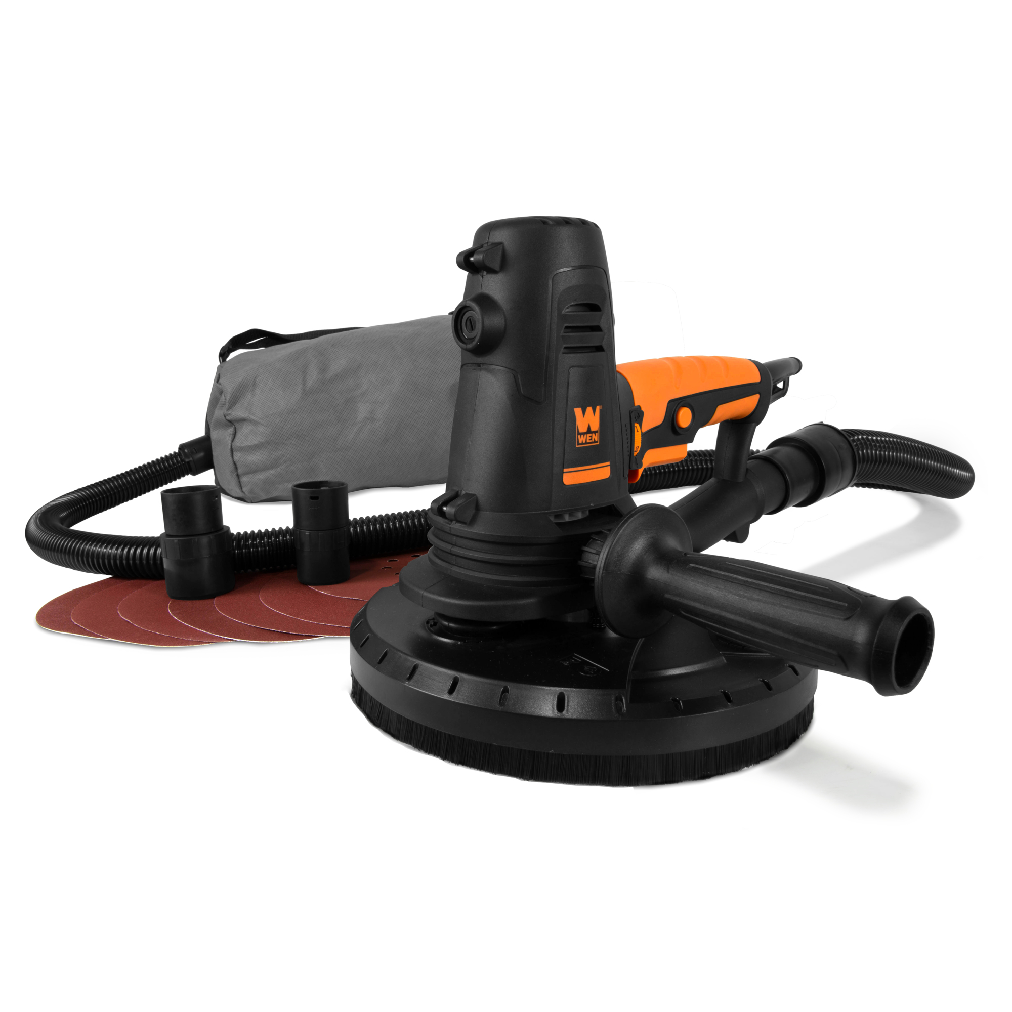 WEN Variable Speed Handheld Drywall Sander - 10 Amps, 2300 OPM, 8.5in. Pad Diameter, Model# DW1085